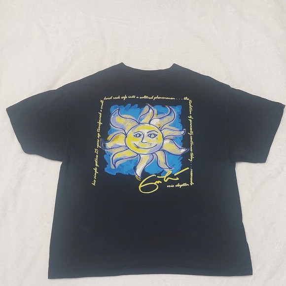 Vintage Hard Rock Cafe Hollywood, FL Fade Black Graphic T-Shirt Men’s Size Large - Picture 8 of 9